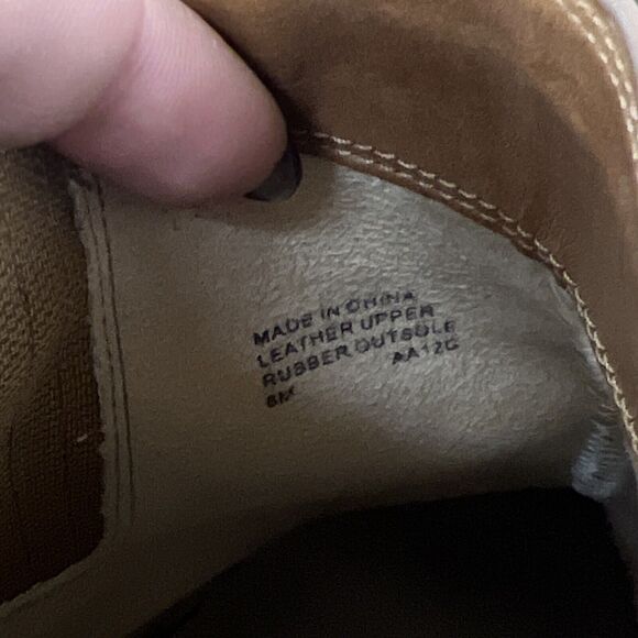 Michael Kors Ankle Boots Booties Tan Brown Leather Platform Heels 8M FS Charity - Picture 8 of 12